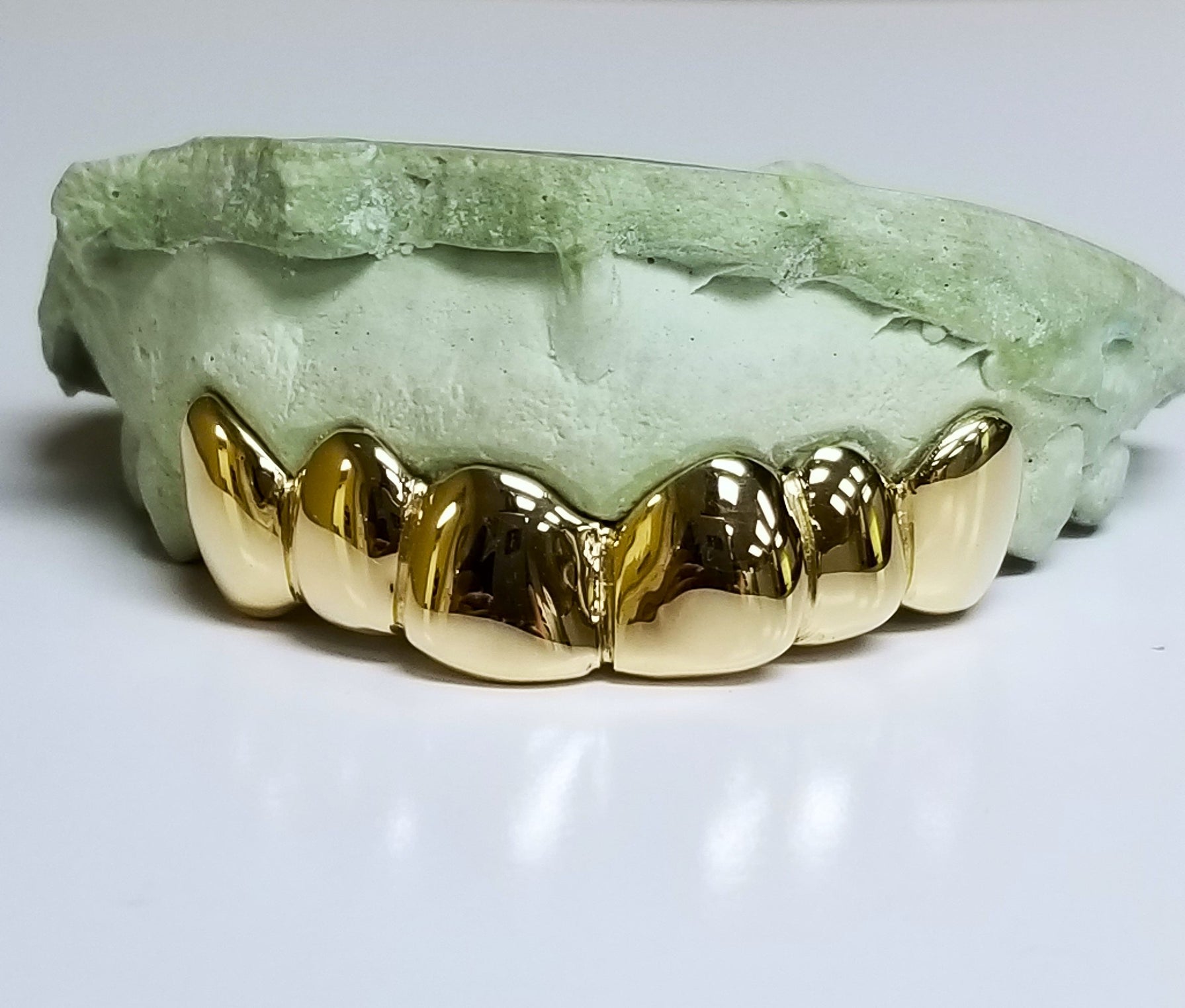 Gold Grillz With Missing Teeth - DQ1001 MT