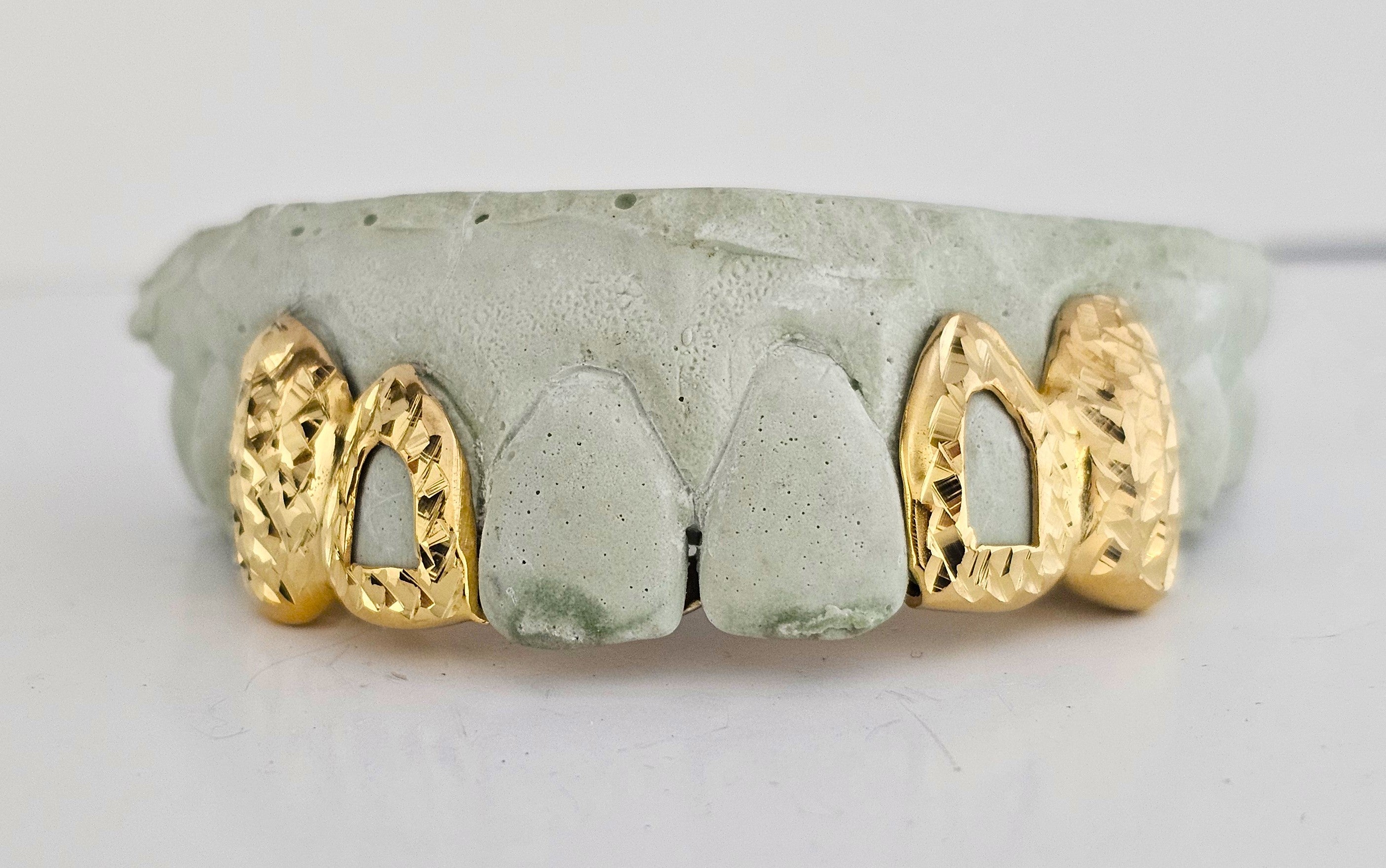 Open Face Diamond Cut Grillz - DQ1014