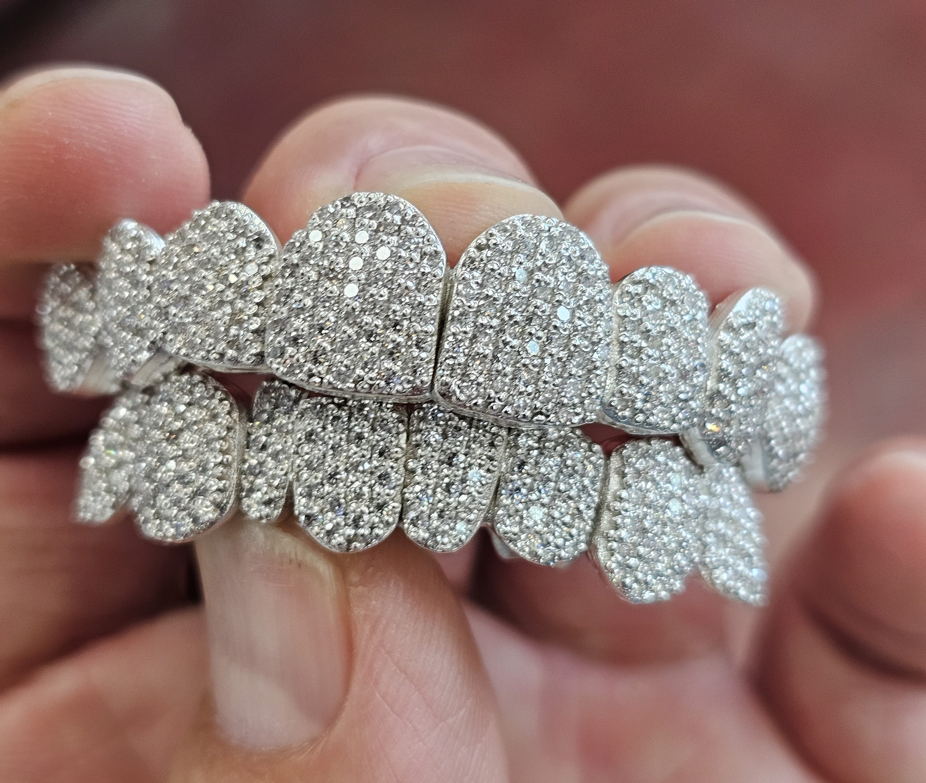 Moissanite VVS Quality Iced Out Grillz - DQ1002