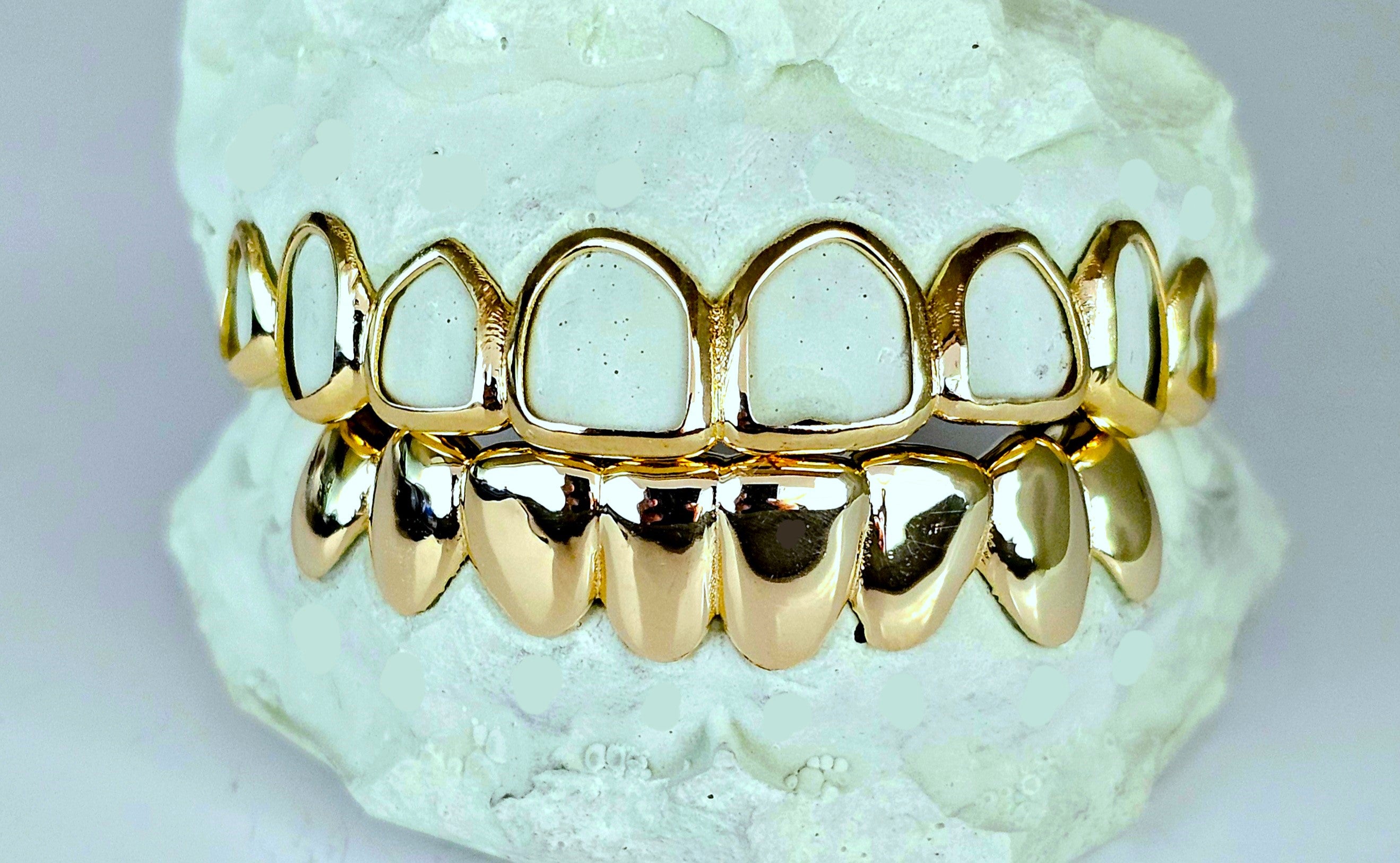 Open Face Gold Grillz - DQ1018