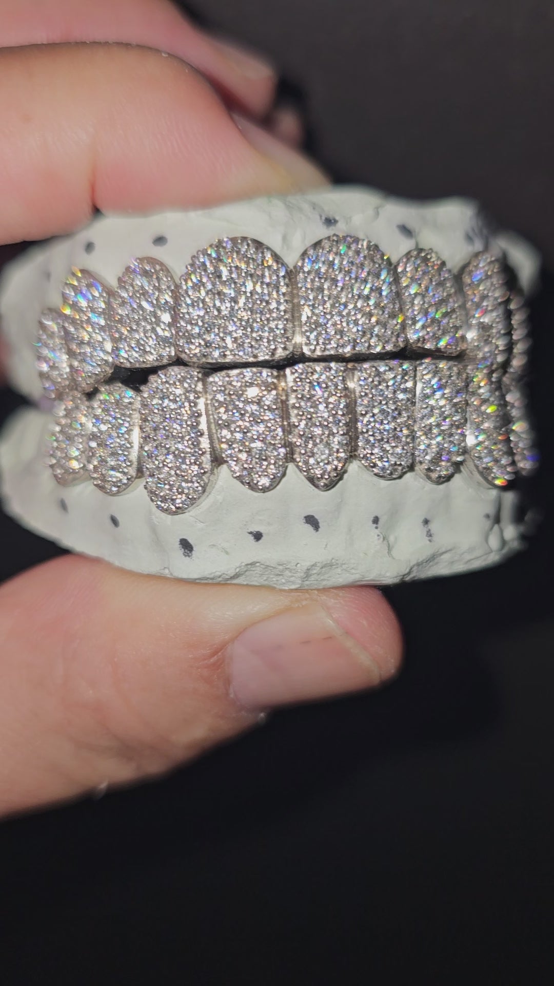 Moissanite VVS Quality Iced Out Grillz - DQ1002