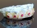 Cosmic Crown Grillz – Ruby Orbit Edition 6개 또는 12개 세트