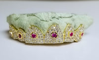 Cosmic Crown Grillz – Ruby Orbit Edition 6개 또는 12개 세트