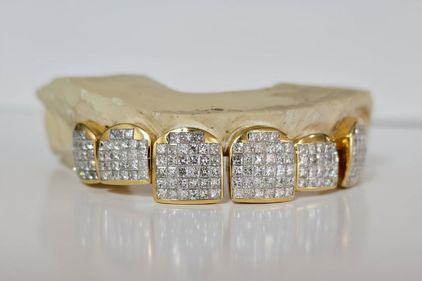 Princess Cut Invisible Set, VVs Quality - DQ1003