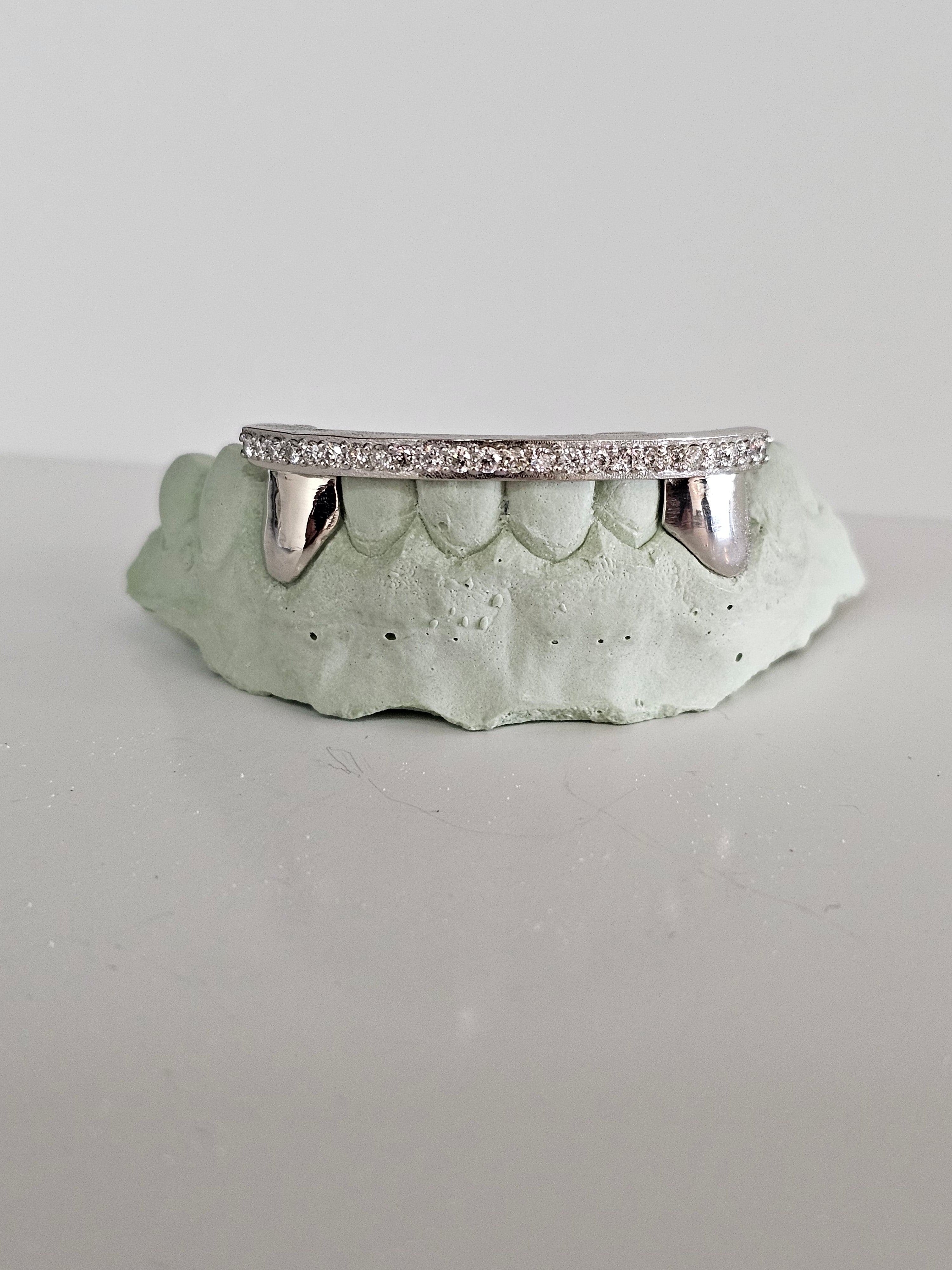 SI 다이아몬드 로우 골드 그릴즈 6개