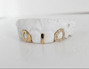 Diamond Strip | Gap Filler Set | 2 Solid Gold DQ1045