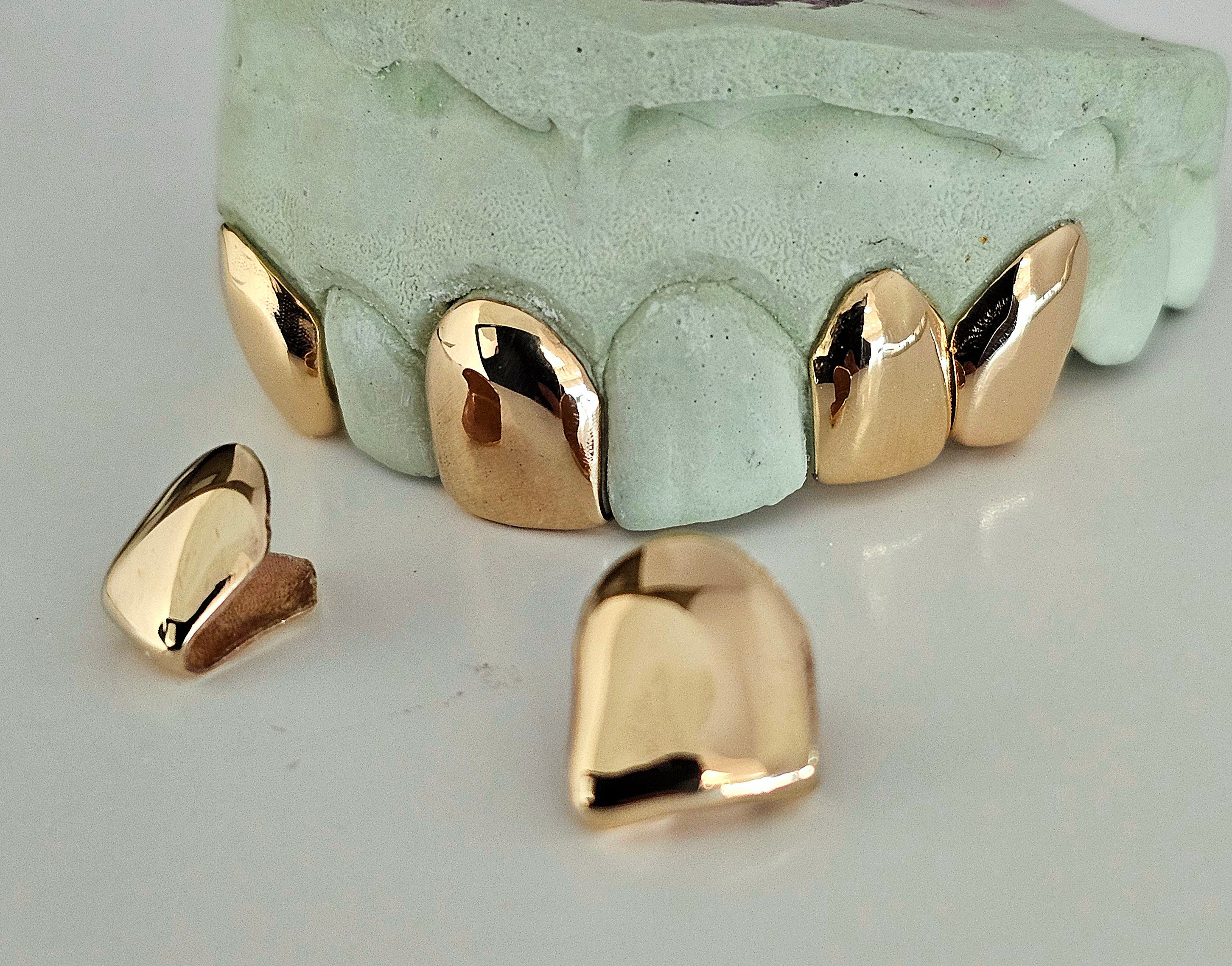 Gold Permanent Teeth DQ1023