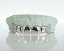 4 Solid | 2 Iced Moissanite | Stirling Silver DQ1046