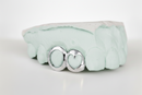 Open Face Heart Grillz Top 2 pc DQ1123
