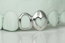 Open Face Heart Grillz Top 2 pc DQ1123