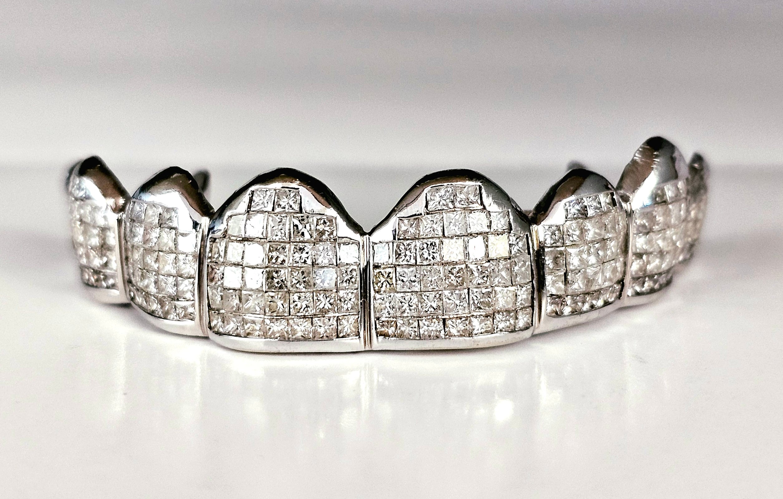 프린세스 컷 인비저블 세트, VVs 품질, 6개