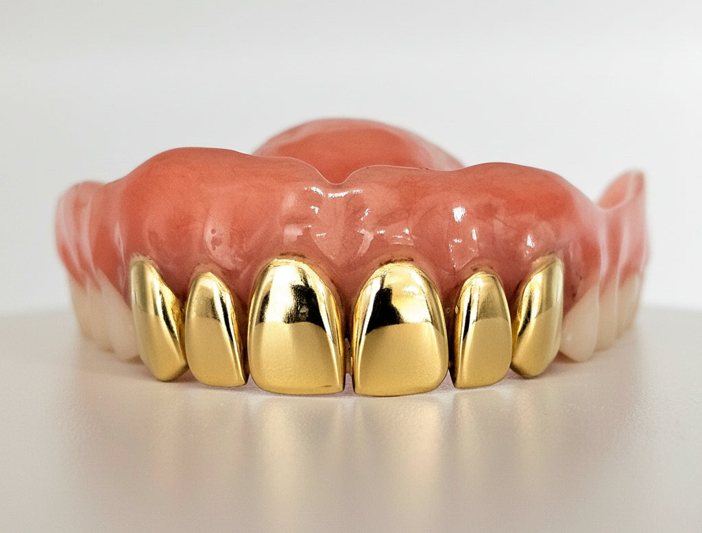 Gold Permanent Teeth - Gold Teeth America