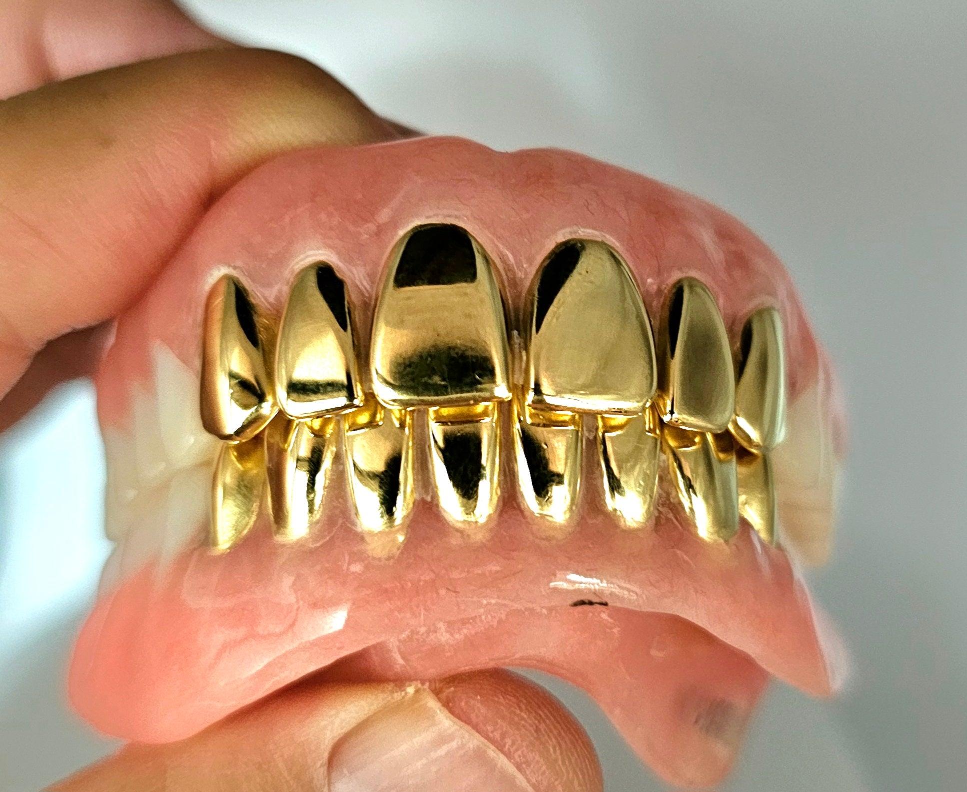 Gold Permanent Teeth DQ1023