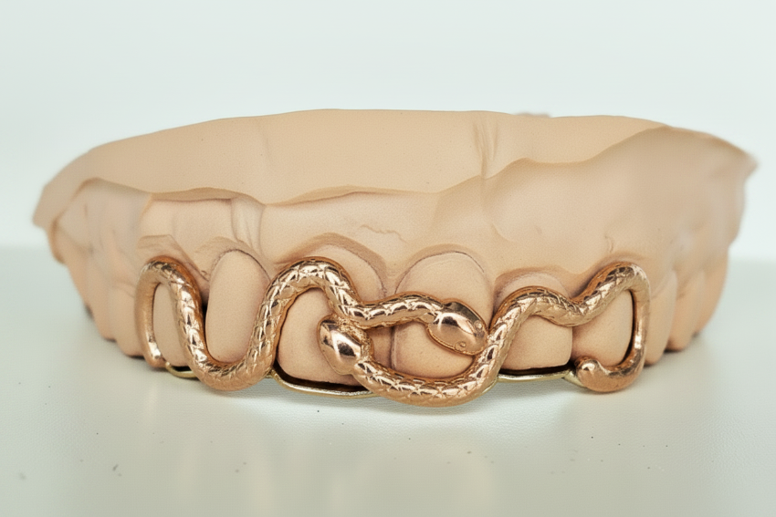 Double Snake Grillz Top 6 DQ1027