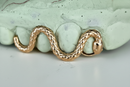 Golden Snake Grillz Top 4 DQ1028