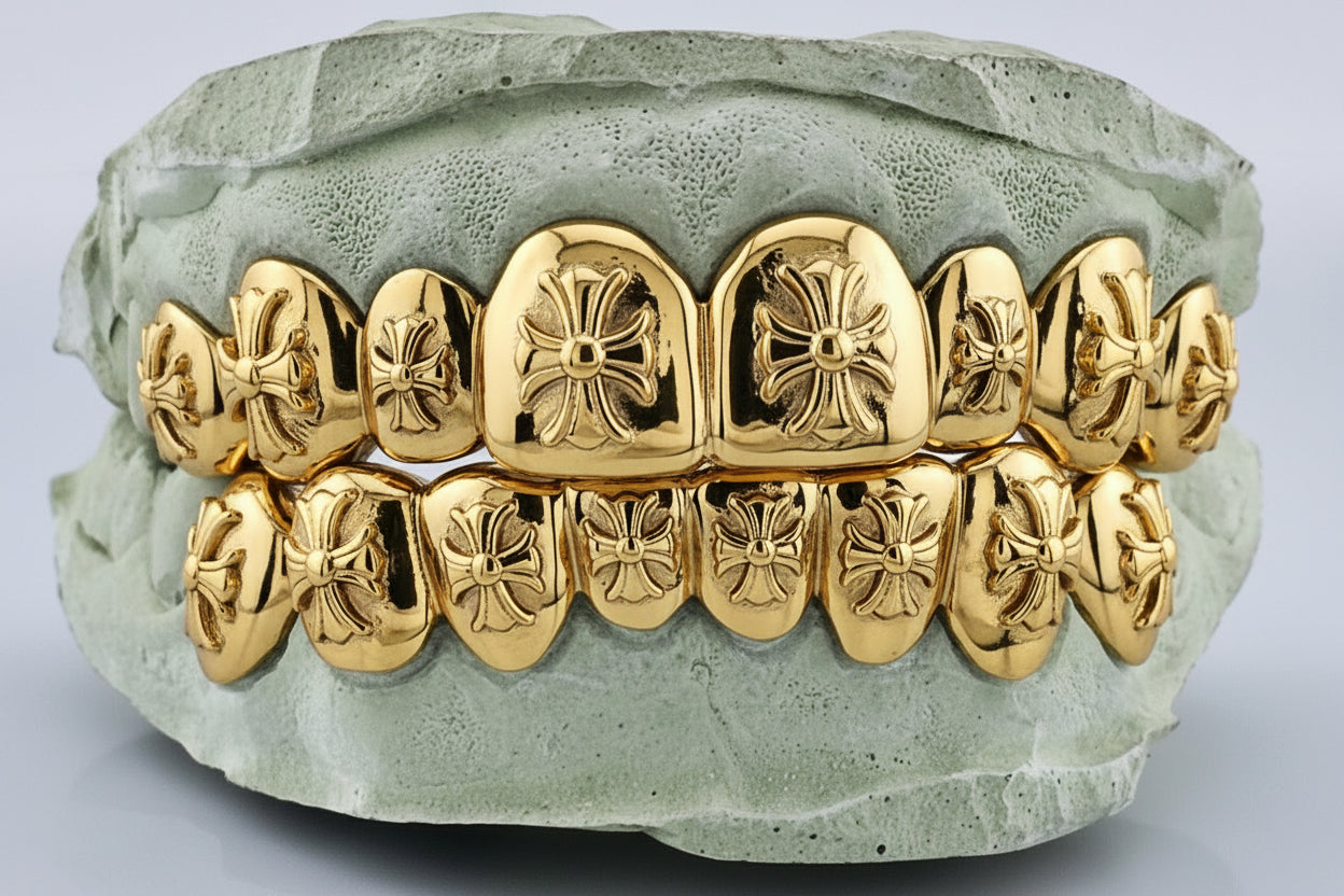 Chrome Hearts Silver Grillz DQ1998