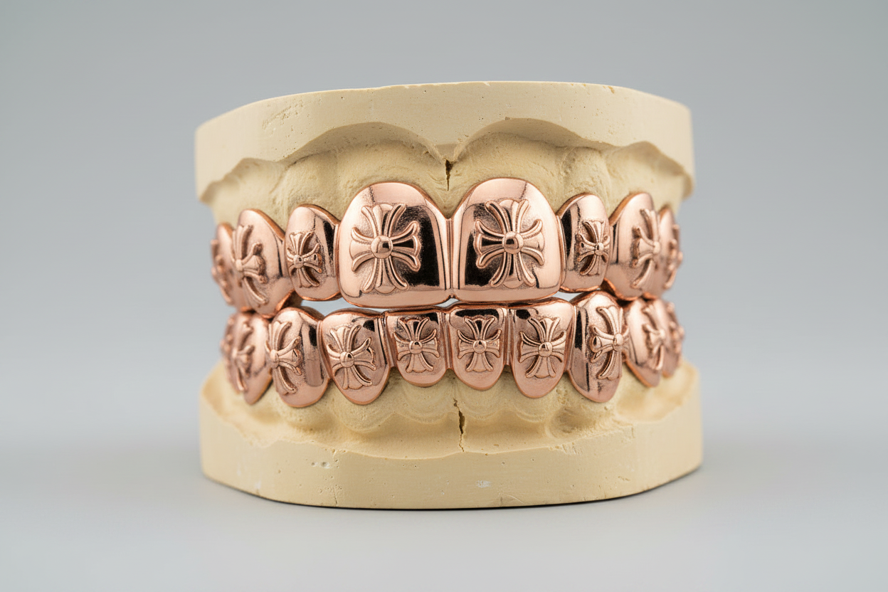 Chrome Hearts Silver Grillz DQ1998