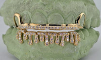 Alexis Edition Moissanite Gold Grillz – Drip & Rail Combo Now Available! DQ1059