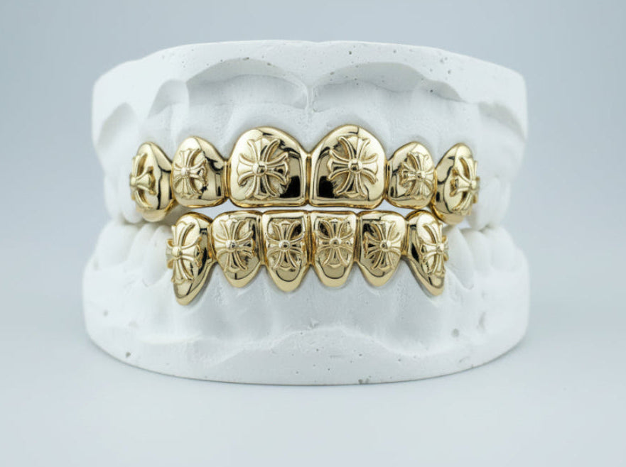Chrome Hearts Gold Grillz - DQ1998G