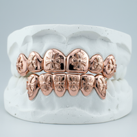 Chrome Hearts Theme Gold Grillz - DQ1998G