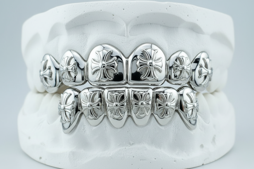 Chrome Hearts Gold Grillz - DQ1998G
