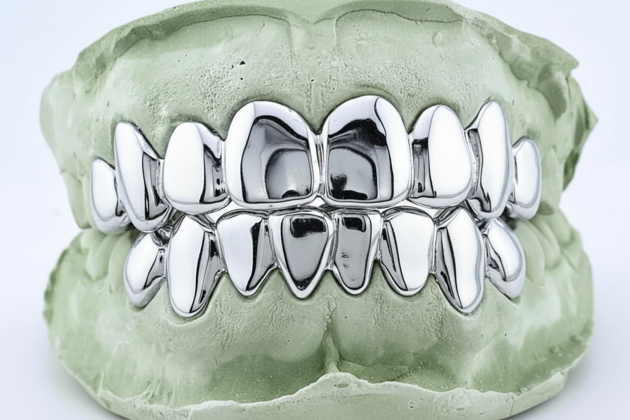 Dental Gold Grillz - NPG or 8K Gold Grillz