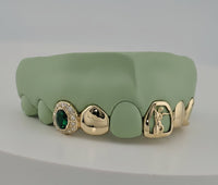 Flawless Queen Custom Gold Grillz