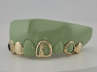 Flawless Queen Custom Gold Grillz