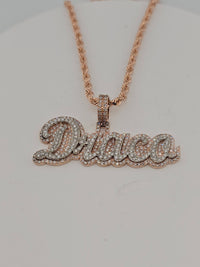 Custom Name Pendant