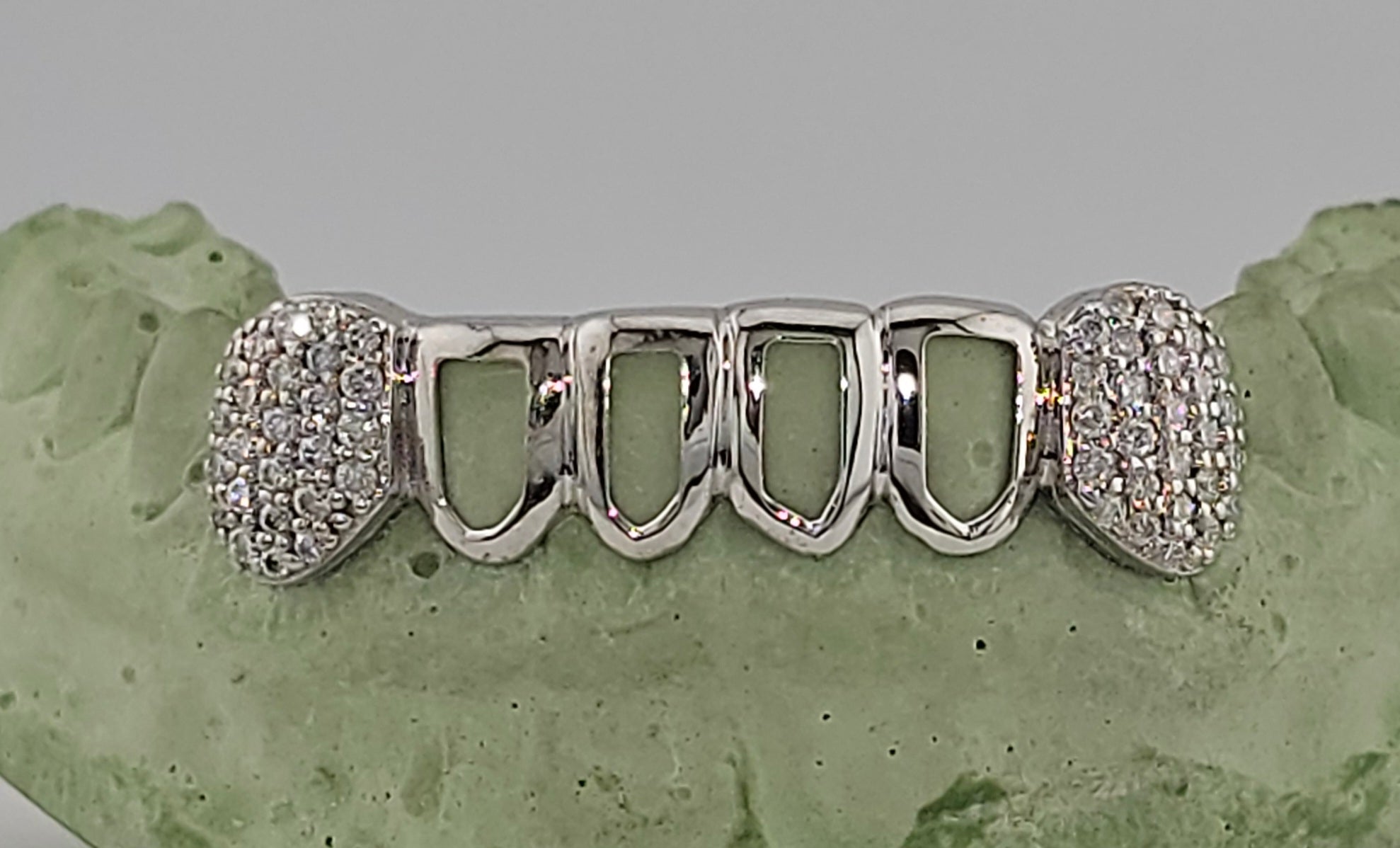 Studded Fangs, Open Face Grillz DQ1035