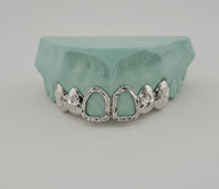 Open Face Diamond Cut Grillz -  DQ1014DC