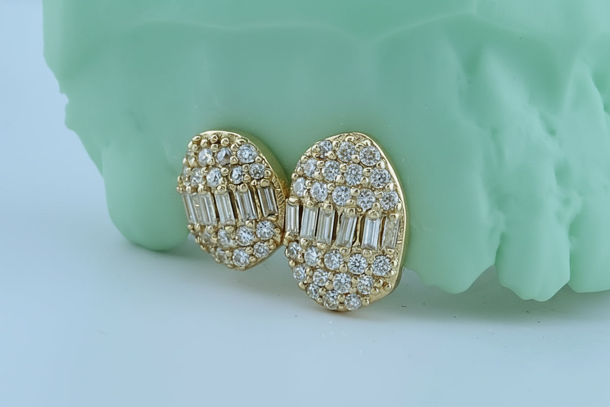 Hybrid Moissanite Grillz