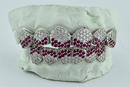 Moissanite VVS Quality Iced Out  With Colored Gems - DQ1002 Gems