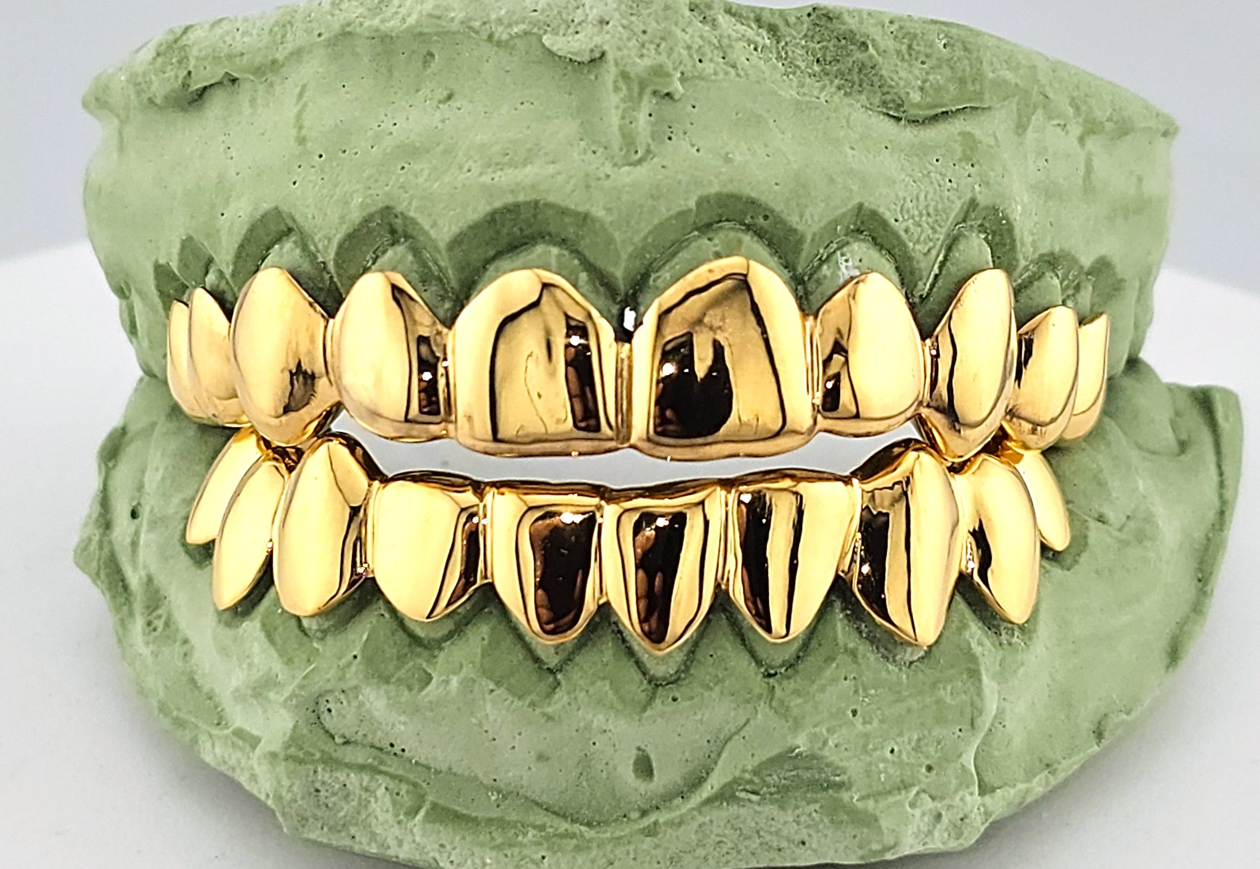 Dental Gold Grillz - NPG or 8K Gold Grillz