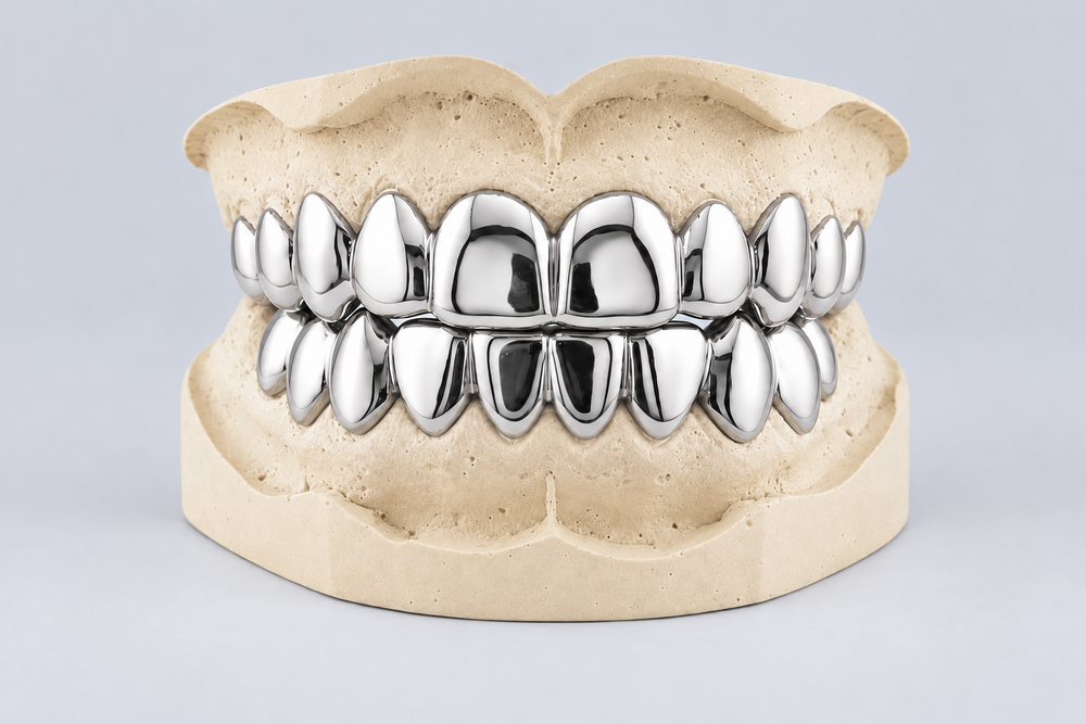 Dental Gold Grillz - NPG or 8K Gold Grillz