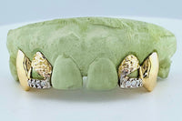 Custom Open-Face with Diamond Slugs Grillz DQ1024