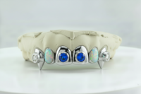 6-Pack with 2 Jumbo Gem Grillz- DQ1009JG