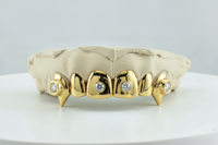 6-Pack with 2 Jumbo Gem Grillz- DQ1009JG