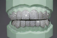 VVs Lab Grown Diamonds Iced Out Grillz - DQ1004