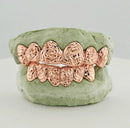 Rose Cut Grillz Top 8 pc DQ1026