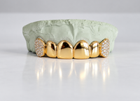 Diamond Studded Fangs Grillz DQ1035