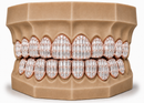 Emerald Cut Moissanite Grillz - DQ8626