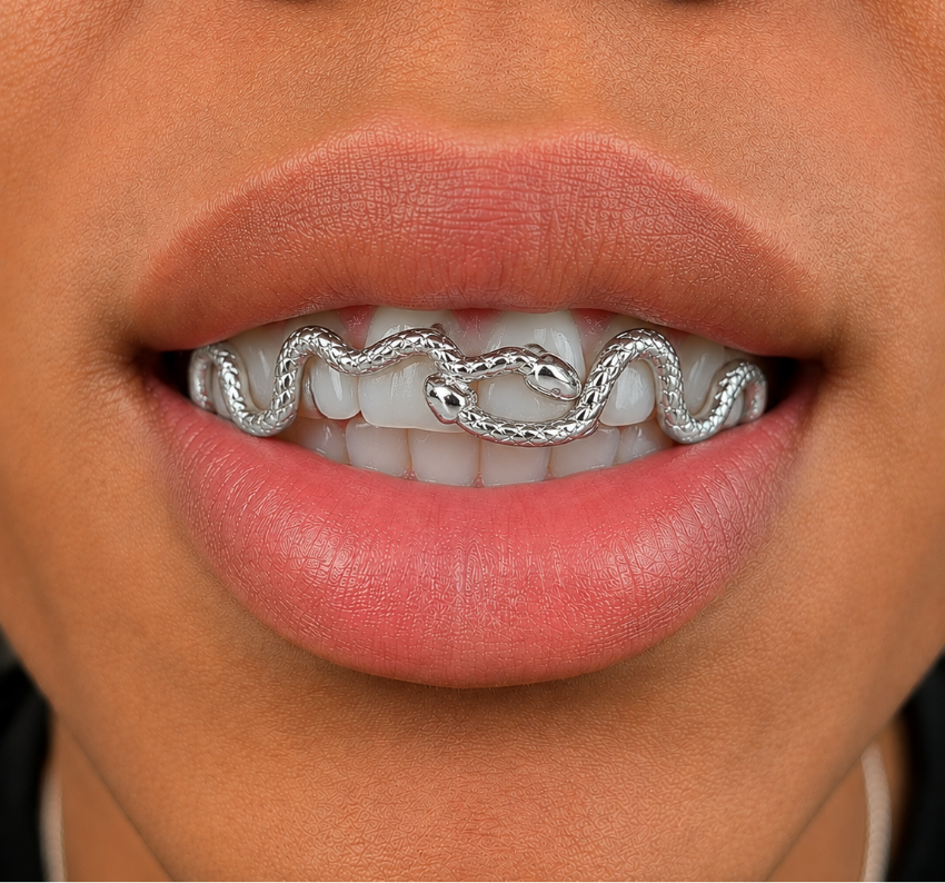 Double Snake Grillz Top 6 DQ1027