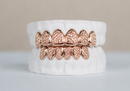 Sterling Silver Diamond Cut Grillz DQ1047