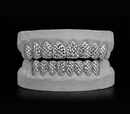 Sterling Silver Diamond Cut Grillz DQ1047