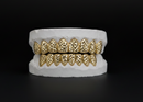 Sterling Silver Diamond Cut Grillz DQ1047