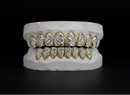 Sterling Silver Diamond Cut Grillz DQ1047