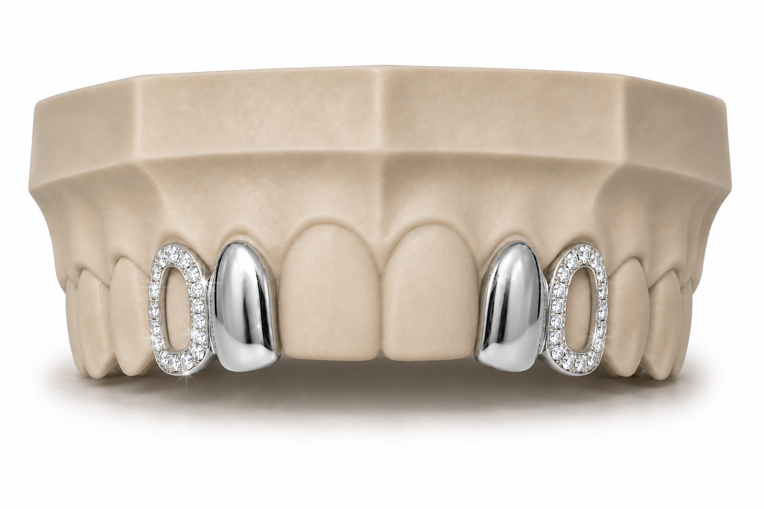 Diamond Frame Gold Grillz DQ1032
