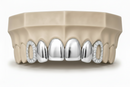 4 Solid | 2 Iced Moissanite | Stirling Silver DQ1046