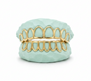 Open Face Gold Grillz -  DQ1018